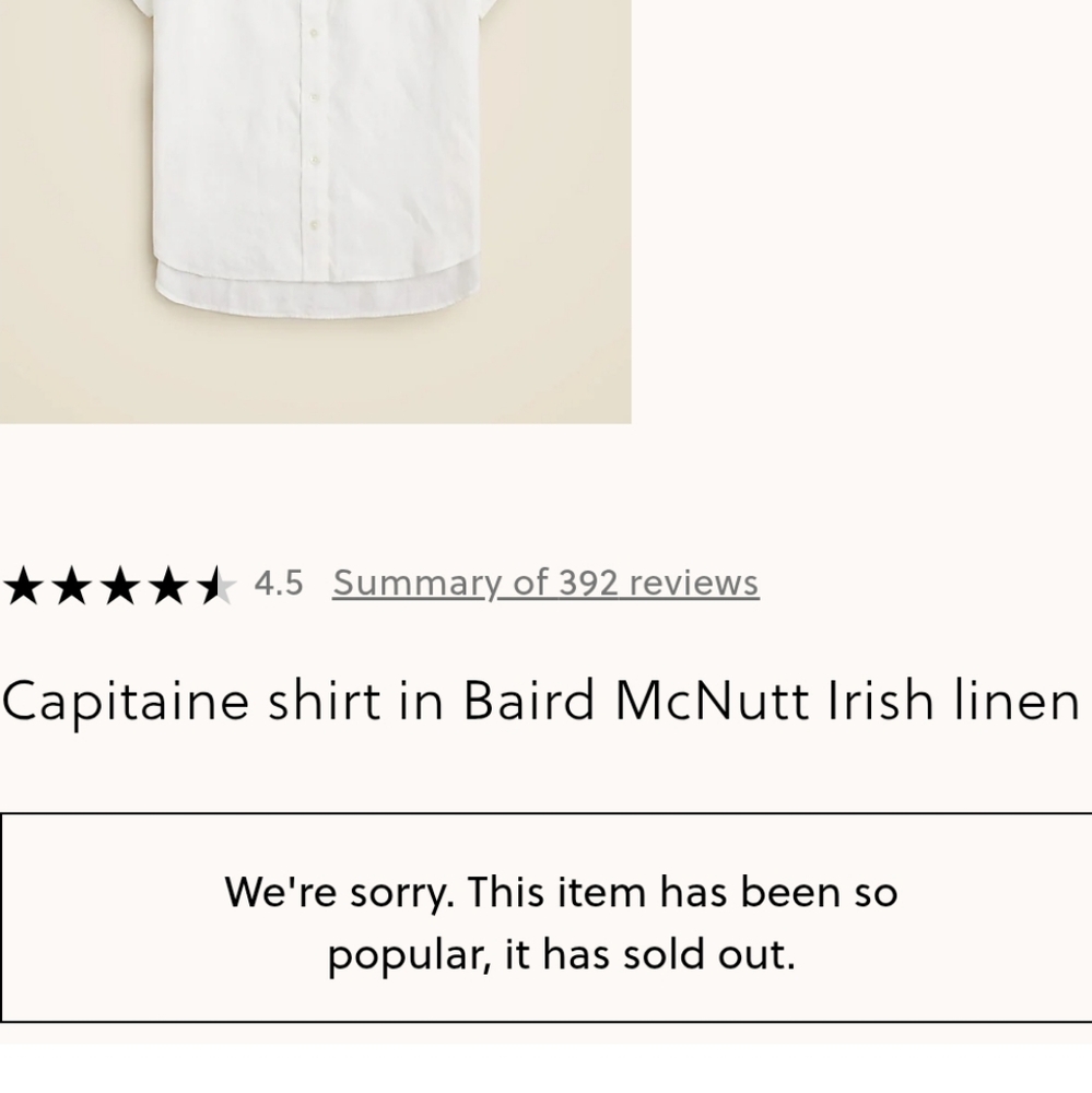 J. Crew Capitaine shirt in Baird McNutt Irish Linen - Deep Chocolate Brown - Picture 10 of 15